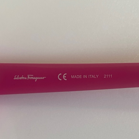 Salvatore Ferragamo Pink Unisex Sunglasses